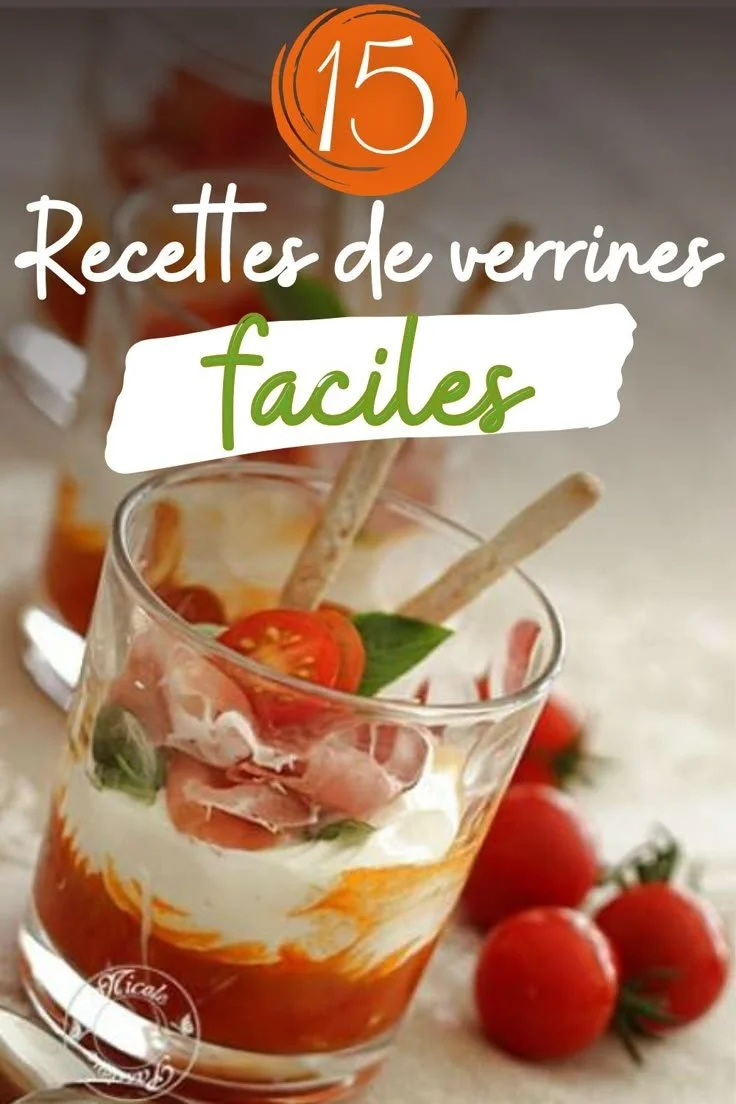 15 recettes de verrines faciles et épatantes pour vos dîners