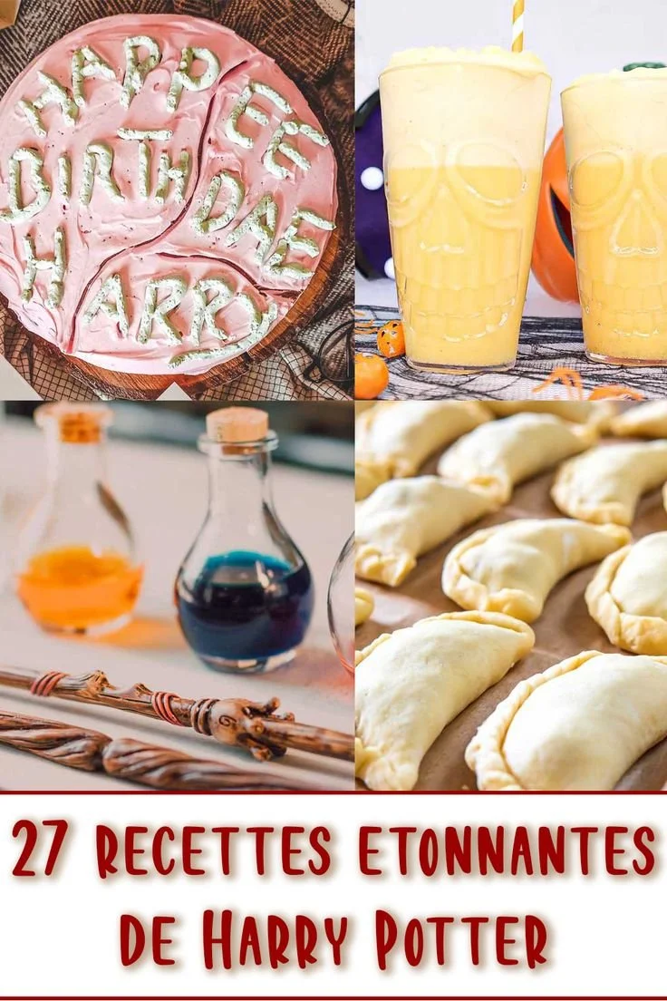 Recettes magiques inspirées de l'univers de Harry Potter