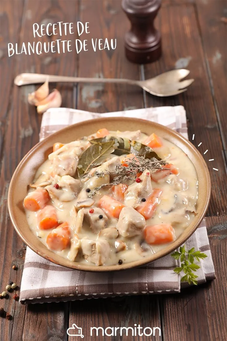 Recette de blanquette de veau facile avec ingrédients savoureux