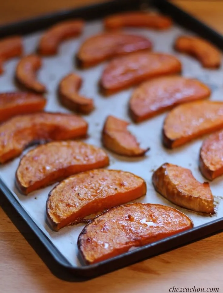 Butternut rôtie au miel et paprika, un plat délicieusement savoureux