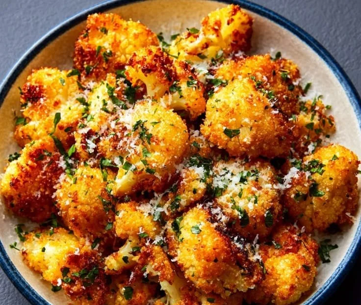 Chou-Fleur Croustillant au Parmesan, une délicieuse recette facile à réaliser