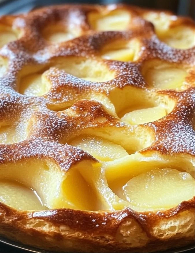 Clafoutis aux poires, un dessert français classique et fruité