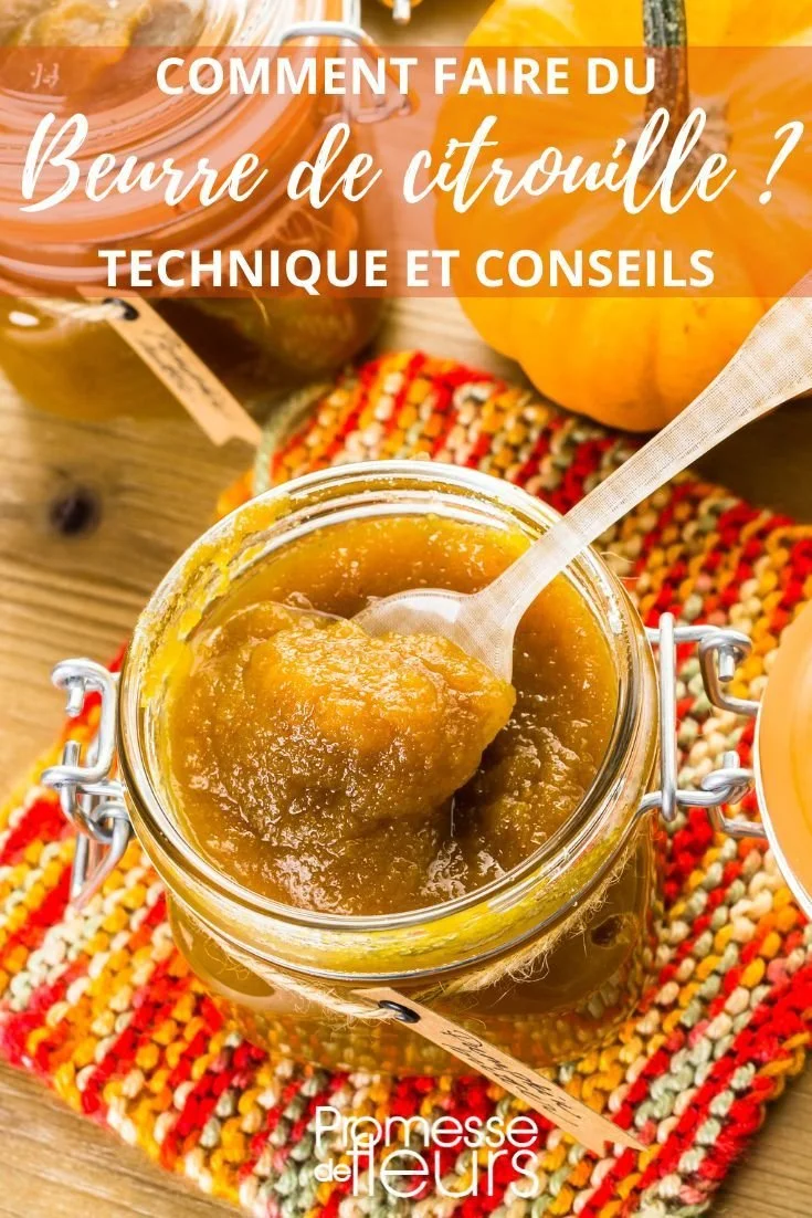 Recette de beurre de citrouille fait maison