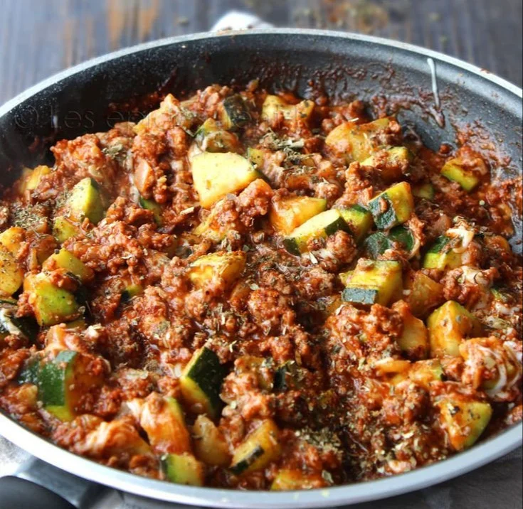 Recette de courgettes bolognaise, plat savoureux et sain