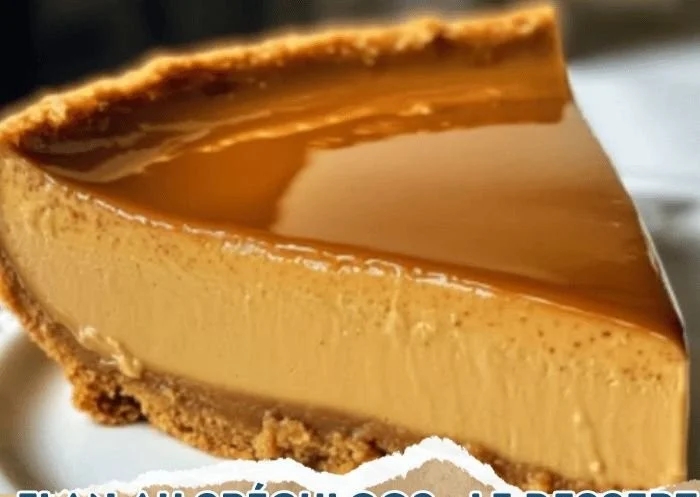 Crème dessert aux spéculoos