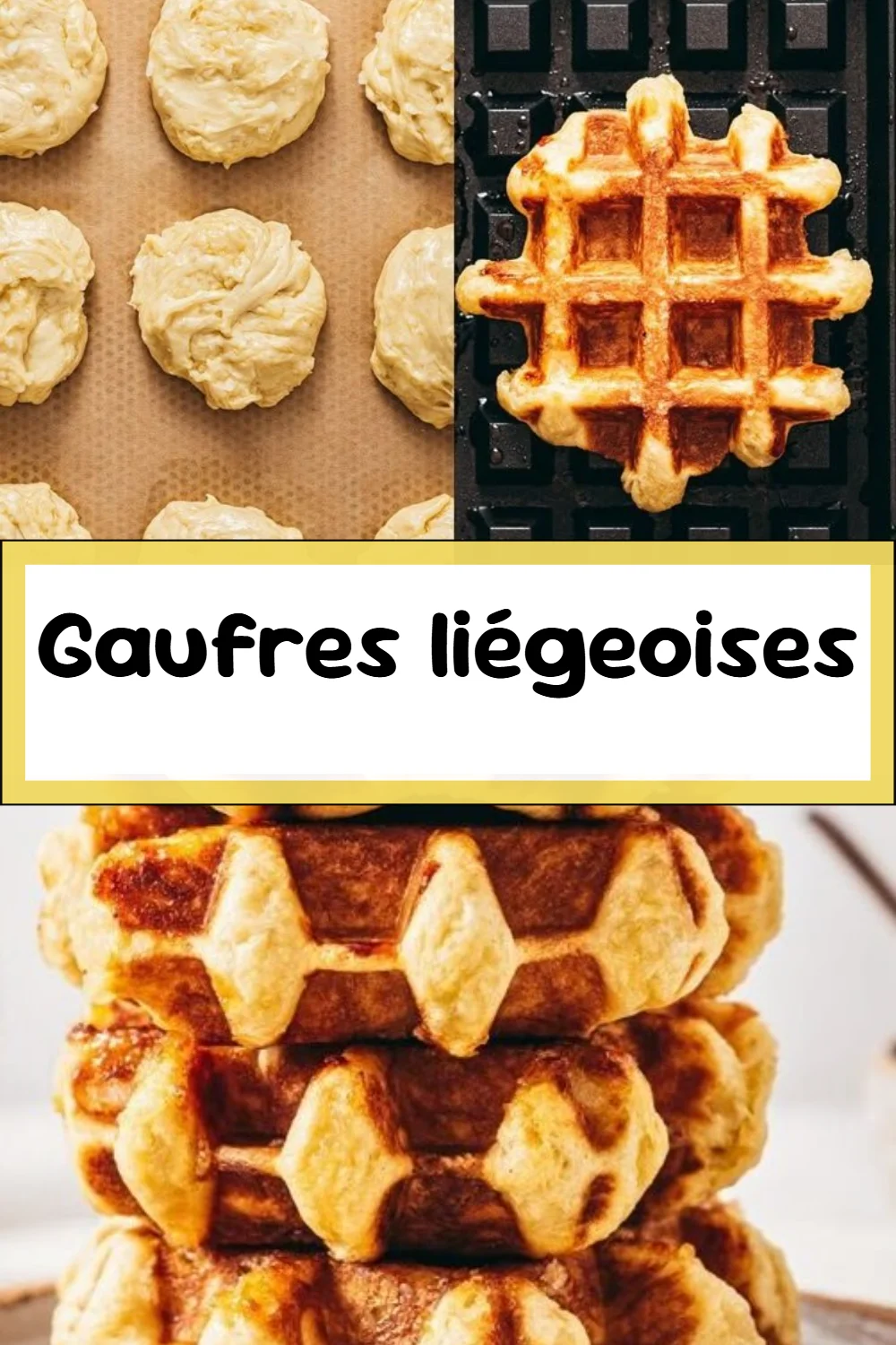 Gaufres liégeoises