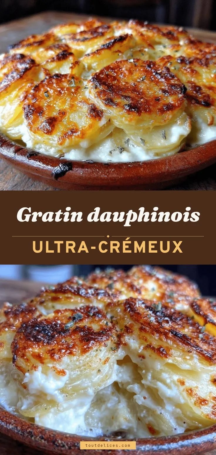 Gratin dauphinois crémeux préparé en 5 étapes pour un dîner savoureux