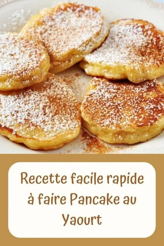 Pancakes au yaourt rapides et faciles, parfaits pour un petit déjeuner savoureux