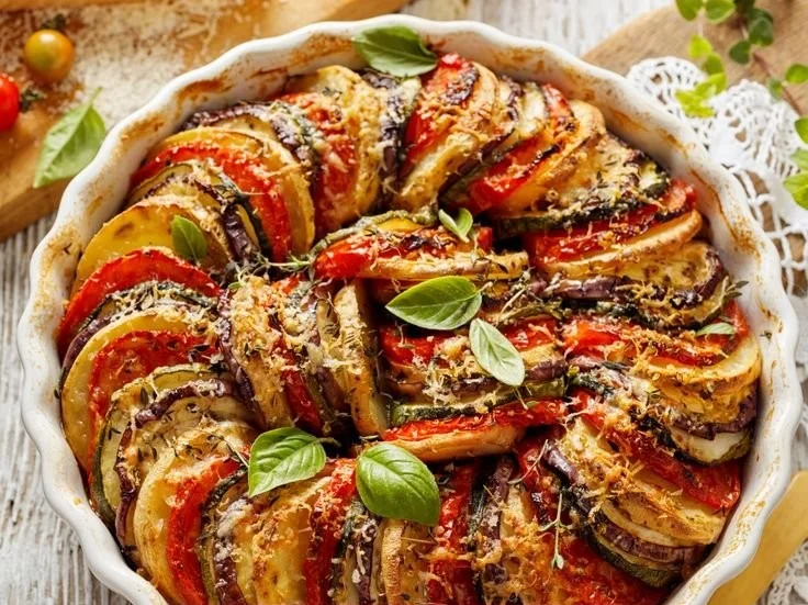 Recette de tian de légumes frais et savoureux