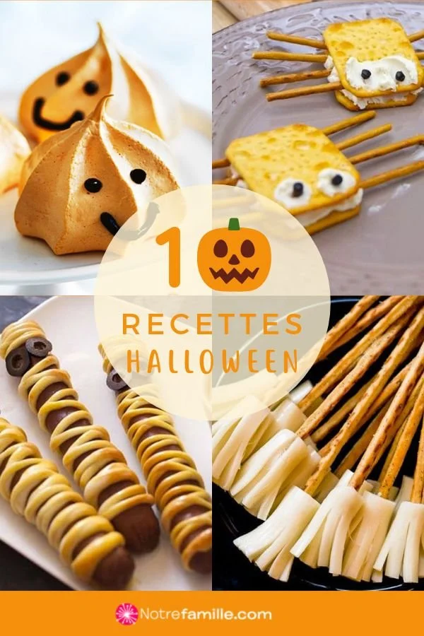 Recettes d'Halloween pour enfants, plats gourmand pour petits monstres