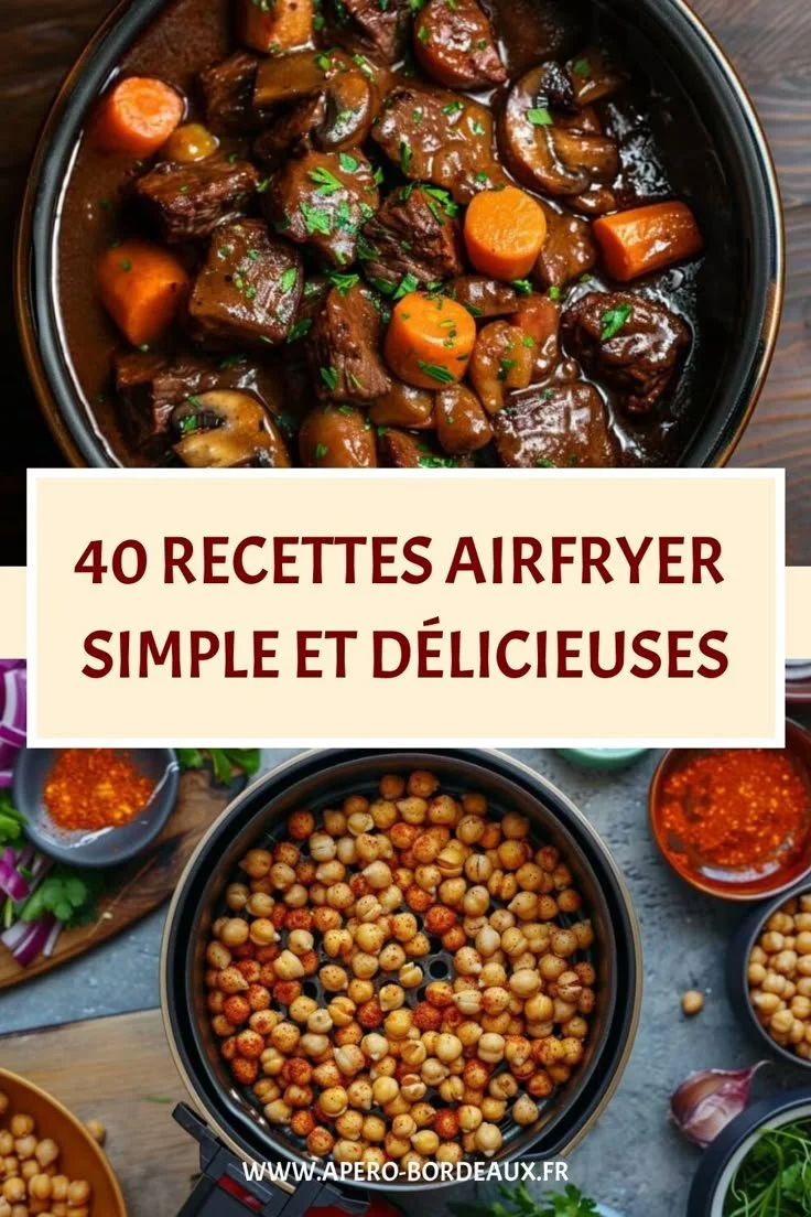 Recettes airfryer simples et délicieuses pour des repas rapides et sains