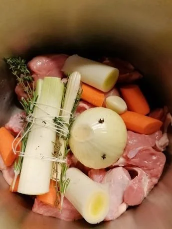 Blanquette de veau à l'ancienne, recette traditionnelle de Grand-Mère