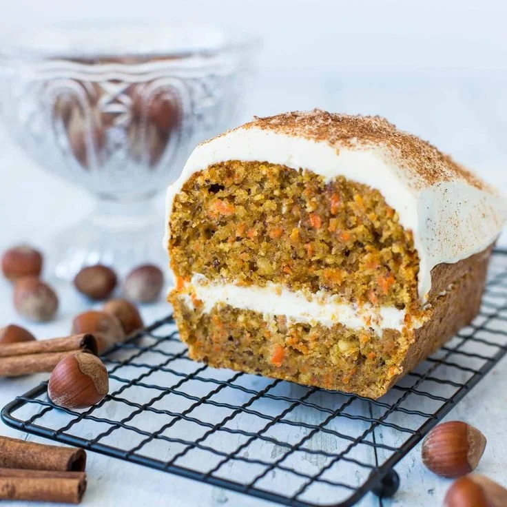 Carrot Cake à la Noisette, un gâteau moelleux aux carottes et noisettes