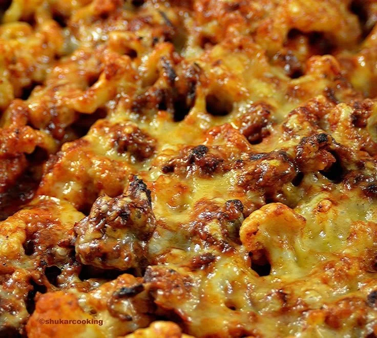Recette de Chou-fleur à la Bolognaise WW par Shukar Cooking