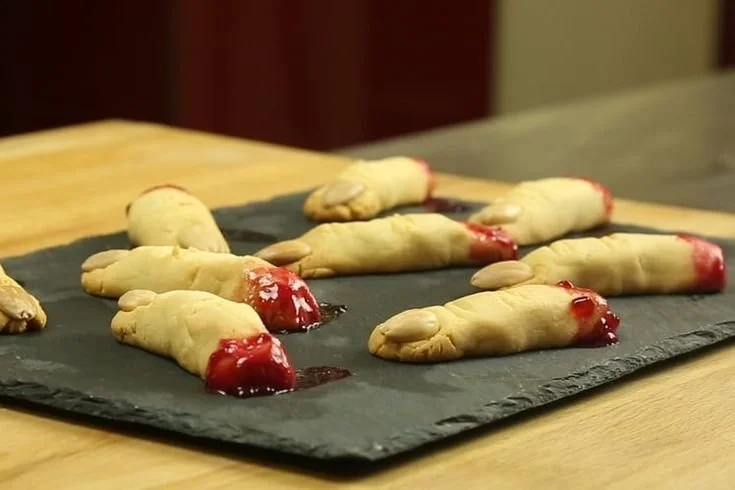 Recette de doigts de sorcière à croquer pour Halloween