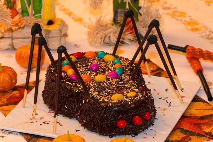 Lala, l'araignée d'Halloween prête à créer une ambiance effrayante